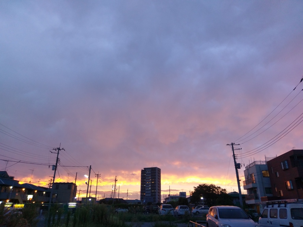2018/08/16_北上尾の夕暮れ