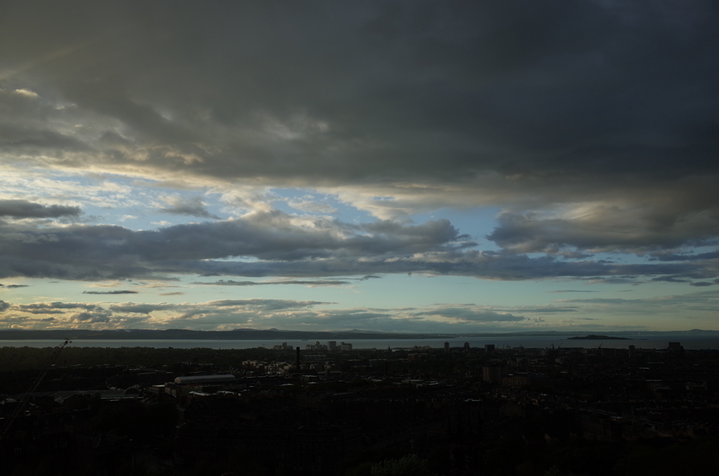 2016/05/21_カールトン・ヒルからフォース湾を望む