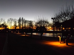 2016/12/30_さきたま古墳公園の夕暮れ