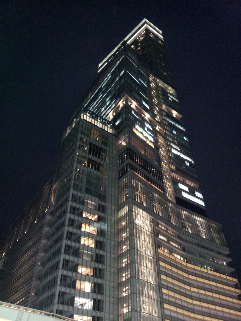 2017/10/27_夜のあべのハルカス