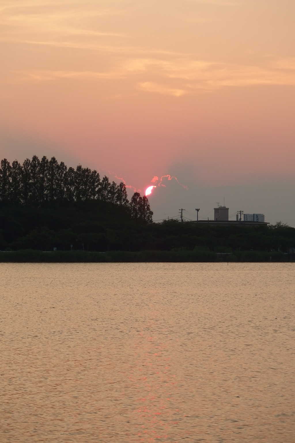 2015/07/26_伊佐沼の夕日
