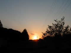 2017/04/23_花の丘農林公苑の夕日