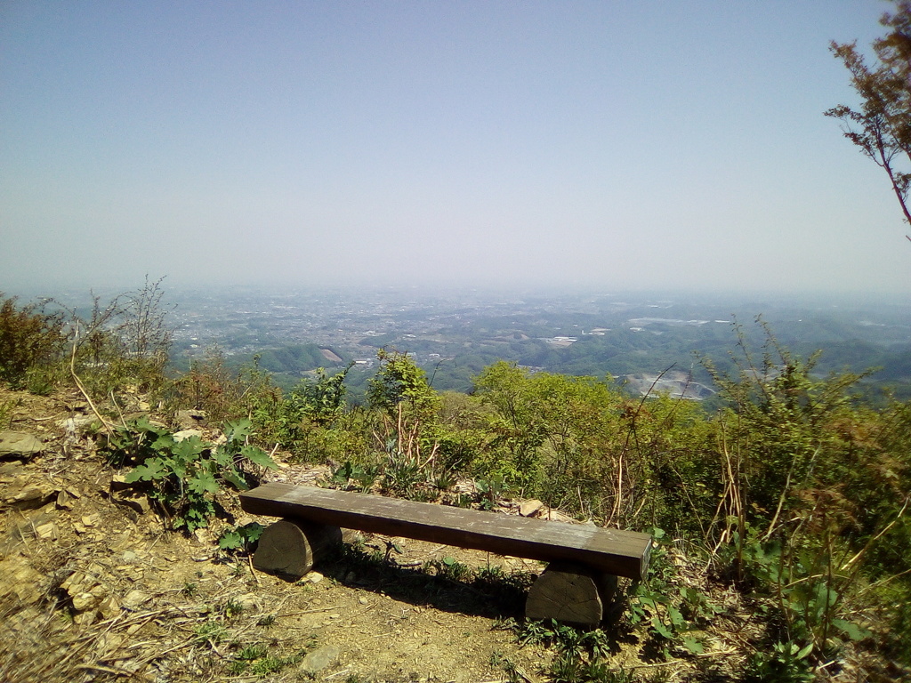 2018/04/22_皇鈴山山頂からの眺め