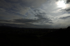 2016/05/20_アーサーズ・シートからエディンバラ旧市街を望む