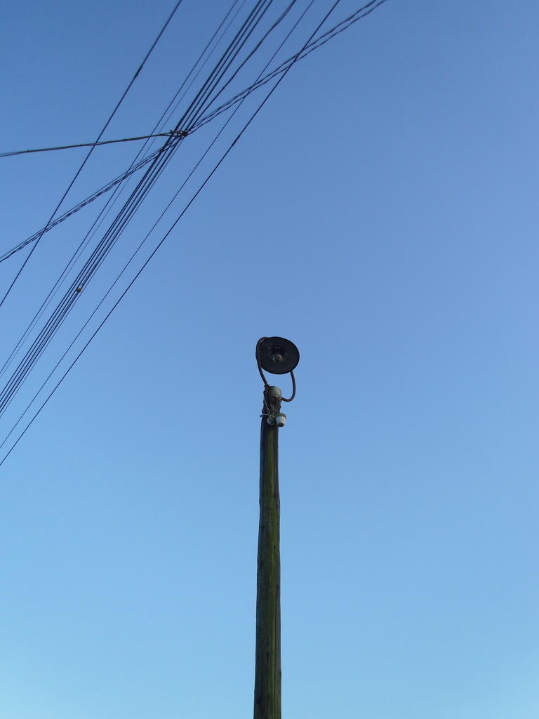 2016/08/07_夕暮れのレトロな街灯