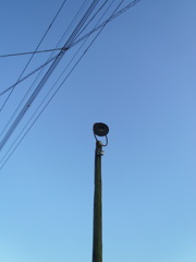 2016/08/07_夕暮れのレトロな街灯