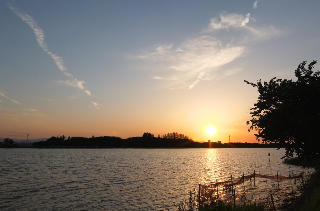 2014/05/18_夕暮れの伊佐沼