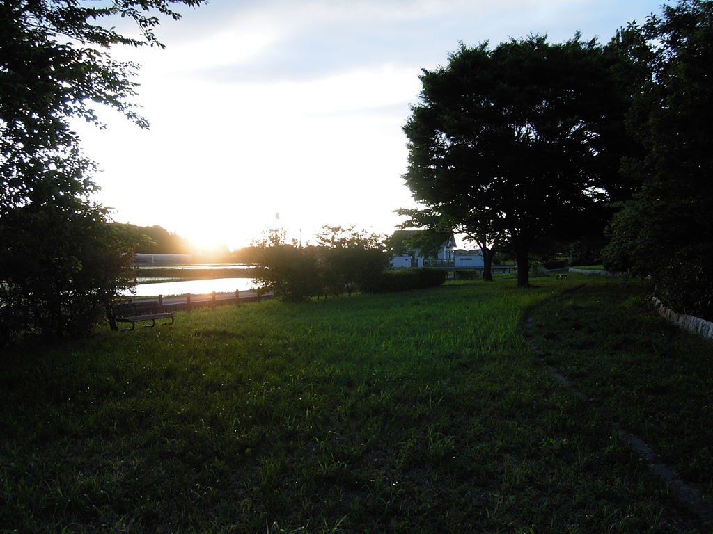 2017/06/04_夕暮れの後野公園