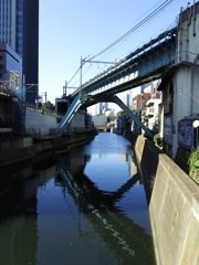 2016/10/24_昌平橋から神田川を望む