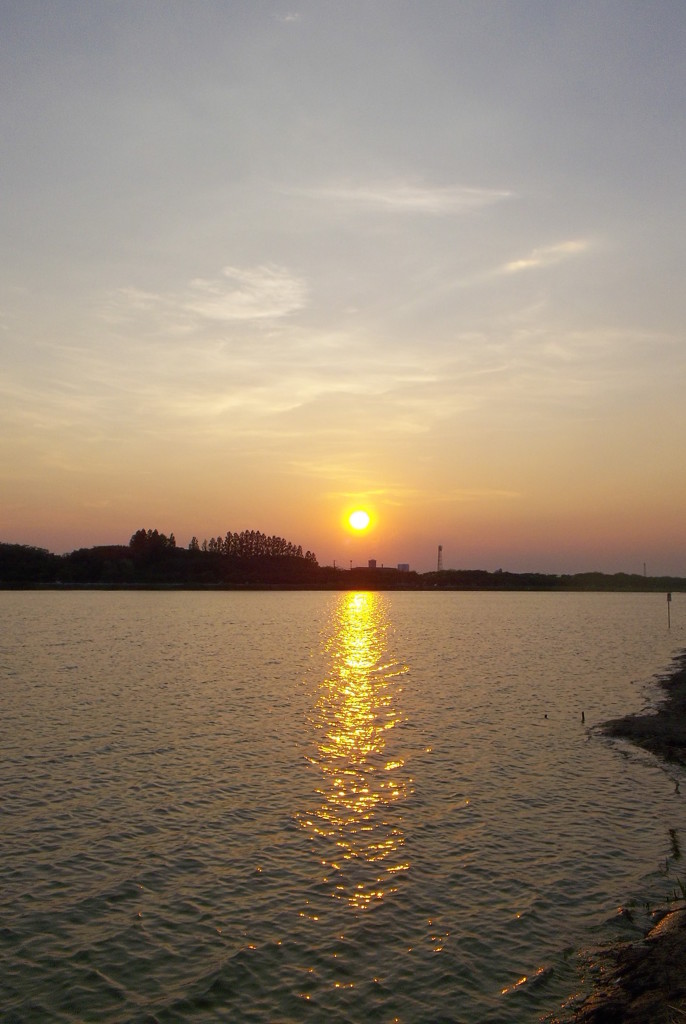 2015/07/26_伊佐沼の夕日