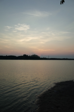 2015/07/26_伊佐沼の夕日