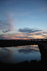 2015/07/19_水田の夕暮れ