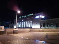 2018/01/02_夜の上野駅