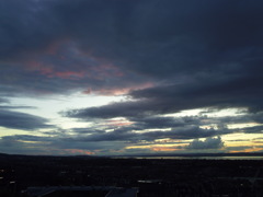 2016/05/21_カールトン・ヒルからフォース湾の夕暮れを望む