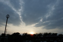 2014/10/12_伊奈バラ園の夕暮れ