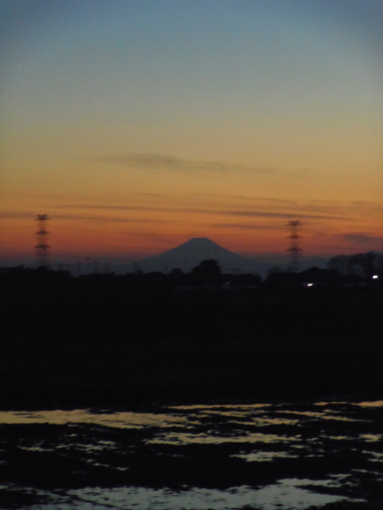 2016/12/18_夕暮れ富士