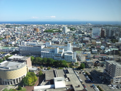 2016/08/12_五稜郭タワーから本州を望む