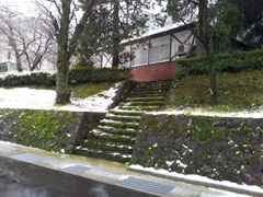 2016/12/10_猫又地区発電設備改良工事所の階段