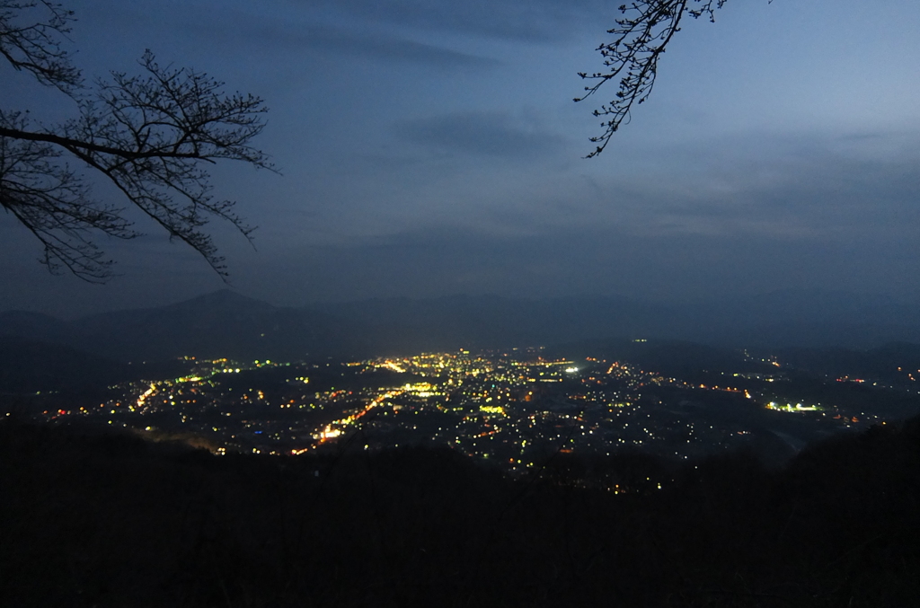 2014/03/29_秩父山中からの夜景