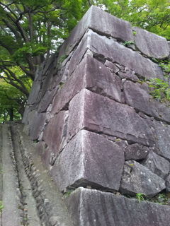 2016/07/16_盛岡城跡公園（岩手公園）石垣
