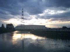 2017/05/14_見沼代用水の夕暮れ