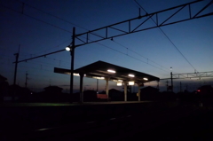 2014/11/16_夕暮れの武州荒木駅
