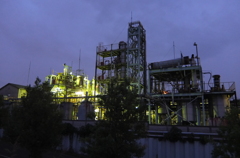 2014/06/22_夕暮れの工場