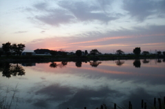 2015/10/03_柴山沼の夕暮れ