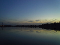 2017/01/07_伊佐沼の夕暮れ