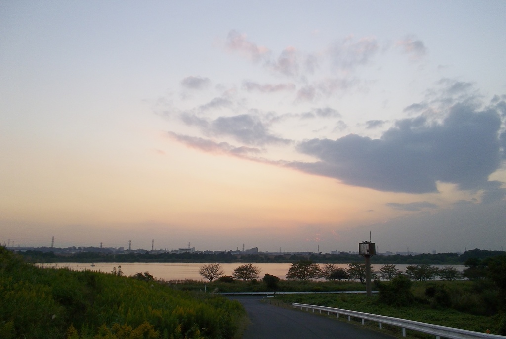 2015/10/12_彩湖の夕暮れ