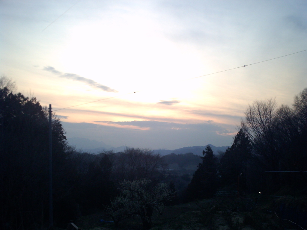 2014/03/29_山里の夕暮れ