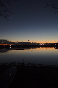 2015/11/15_伊佐沼の夕暮れ