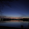 2014/12/23_伊佐沼の夕暮れ