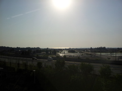 2017/05/20_黒部宇奈月温泉駅から日本海を望む