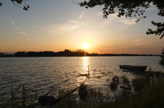 2014/05/18_夕暮れの伊佐沼