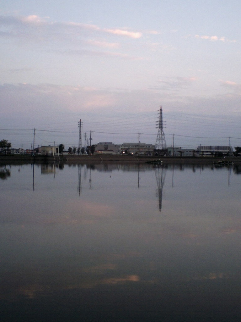 2015/09/27_伊佐沼の夕暮れ