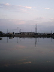 2015/09/27_伊佐沼の夕暮れ