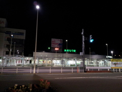 2018/07/15_夜の青森駅前