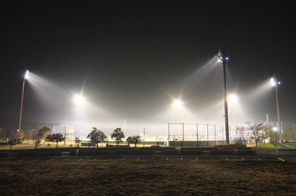 2014/11/22_夜の上谷総合公園