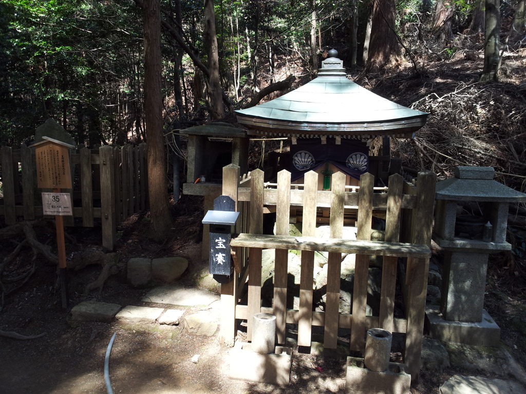 2019/04/13_鞍馬寺 背比べ石