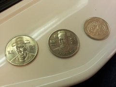 2017/06/19_韓国の硬貨