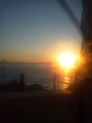 2017/02/07_大島越しの朝日
