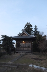 2014/11/23_夕暮れの天神社