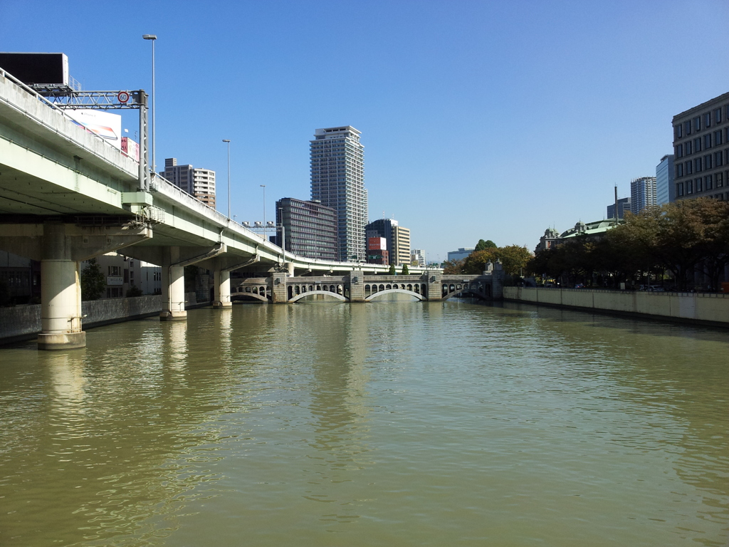 2017/10/27_大江橋からの眺め