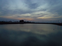 2017/05/21_溜め池の夕暮れ
