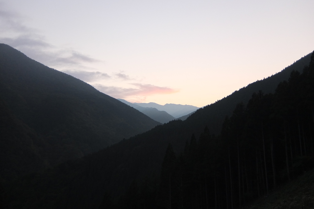 2014/10/11_奥秩父の夕暮れ