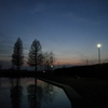 2014/12/28_川里中央公園の夕暮れ