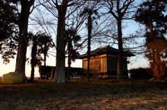 2014/02/23_夕暮れの神社