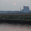 2017/03/19_溜め池の夕日