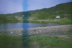 2014/05/04_槻川の堰のような橋のような